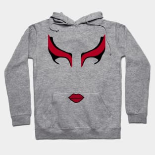 Kyoshi Warrior Makeup Hoodie